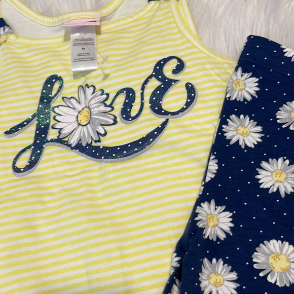Coordinating tank set - little lass / size 6 NWOT - Picture 3 of 3